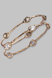 Ippolita Clear Quartz & Rose Bracelet - Lyst
