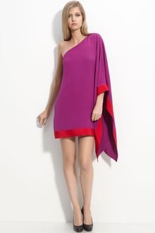 Jay Godfrey Predock Asymmetrical Sleeve Silk Dress (nordstrom Exclusive) - Lyst