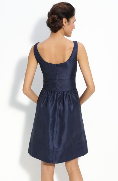 navy blue boutique dress