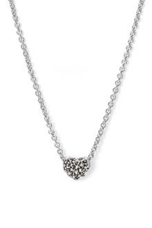 Judith Jack Reversible Pavé Heart Necklace - Lyst