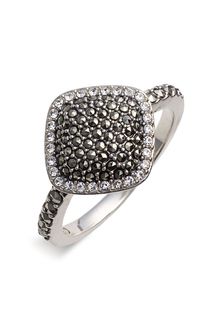Judith Jack Marcasite & Crystal Ring - Lyst