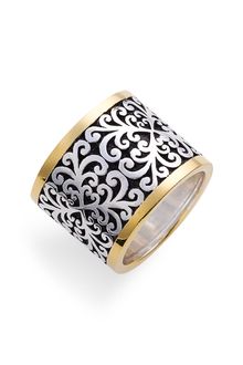 Lois Hill 2-tone Cigar Band Ring (nordstrom Exclusive) - Lyst