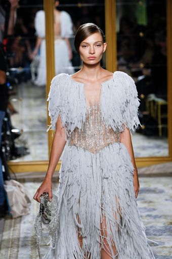 Marchesa Spring 2012 Fringe Flapper Dress - Lyst
