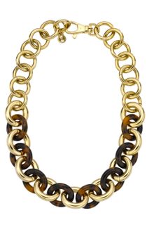 Michael Kors Tortoise-link Necklace - Lyst