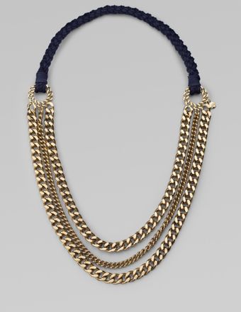 Milly Nautical Rope Necklace - Lyst