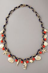 Milly Nautical Charm Necklace, 30l