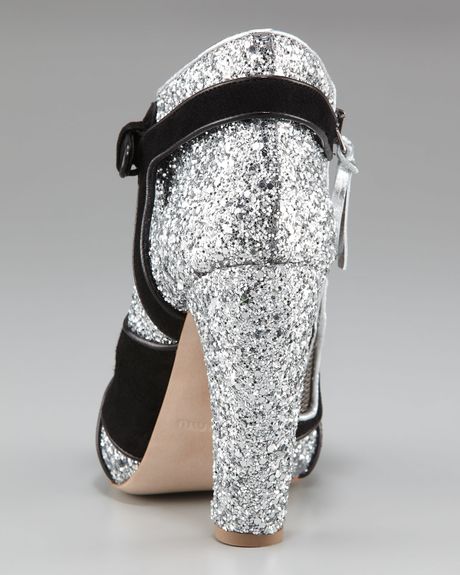 miu miu glitter boots