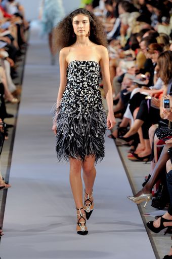 Oscar de la Renta Spring 2012 Sequin Bandeau  - Lyst