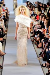 Oscar de la Renta Spring 2012 Champagne Gown