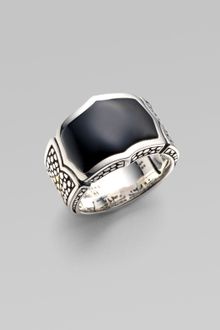 Stephen Webster Black Onyx & Sterling Silver Ring - Lyst