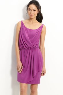 Suzi Chin For Maggy Boutique Drape Blouson Bodice Dress - Lyst