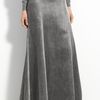 Theyskens' Theory Smuta Fluted Skirt in Gray (sparkle grey) - Lyst