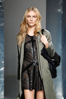 Theyskens' Theory Spring 2012 Black Mini Dress - Lyst