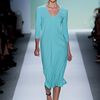 Tibi Spring 2012 Blue VNeck Dress in Blue - Lyst