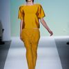 Tibi Spring 2012 Gold Tee in Gold - Lyst