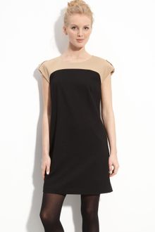 Vince Camuto 2-tone Shift Dress - Lyst