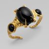 Yves Saint Laurent Beasty Bracelet in Gold (black) - Lyst