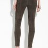 Current/elliott The Pull Up Suede Leggings in Brown (washed castle) - Lyst