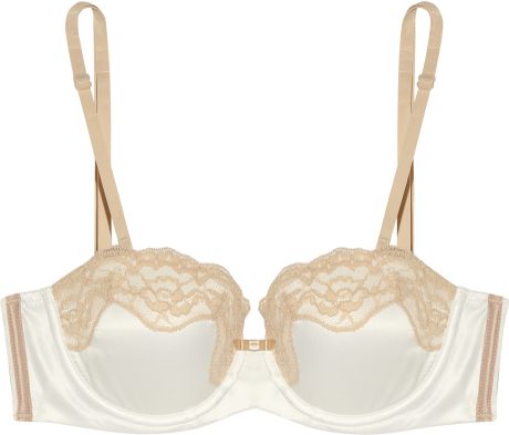 fly macpherson elle strapless bra satin butterfly