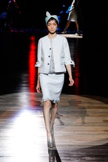 Marc Jacobs Spring 2012 Fringe Hem Skirt - Lyst