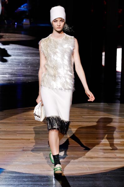 Marc Jacobs Spring 2012 Sequin Hem Skirt in Black - Lyst