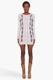 Opening Ceremony Plaid Scoop Back Dress - Lyst