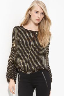 Rachel Zoe Sequin Dolman Top - Lyst