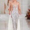 Ralph Lauren Spring 2012 Embellished Long Evening Dress in Silver - Lyst