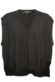 Alexander Wang Drape Crop Pullover - Lyst
