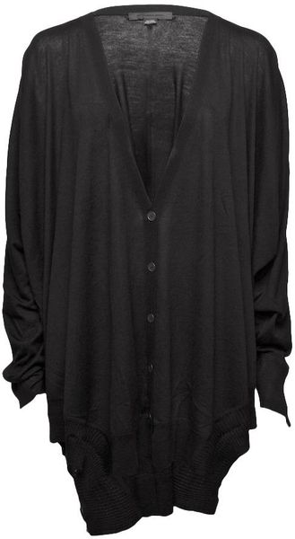 Alexander Wang Split-back Cardigan - Lyst