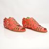 Atalanta Weller Zar Zar Coral Gladiator By in Orange (coral) - Lyst