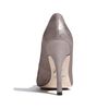 Badgley Mischka Womens Susan Open Toe Pump in Silver (pewter) - Lyst