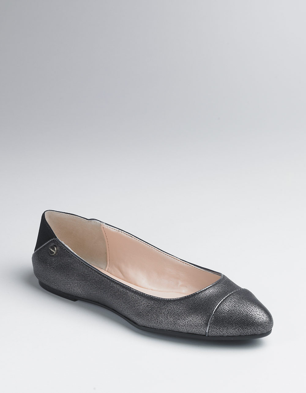 flat pewter shoes