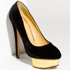 Charlotte Olympia Dolly Island Platform Pump Black in Black - Lyst