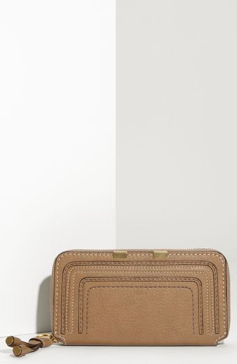 Chloé Marcie Long Zip Around Wallet - Lyst