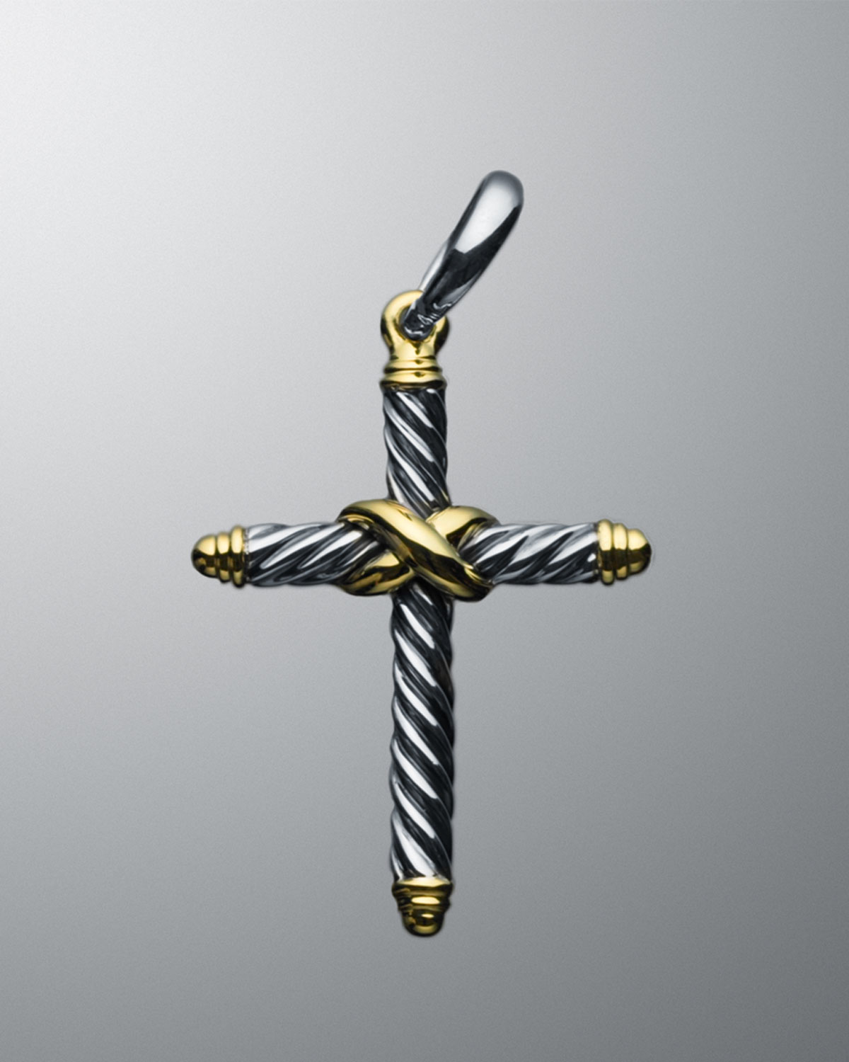 David Yurman Cable Classics Cross Pendant in Silver for Men (null) Lyst