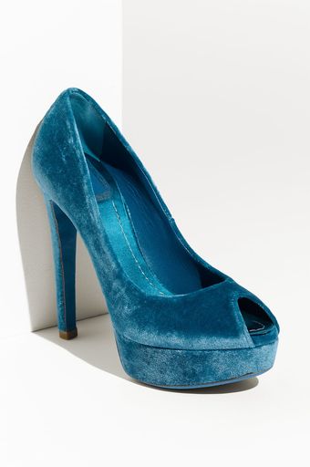 Dior Miss Velvet Platform Pump - Lyst