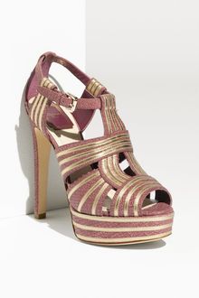Dior Glamour T-strap Platform Sandal - Lyst