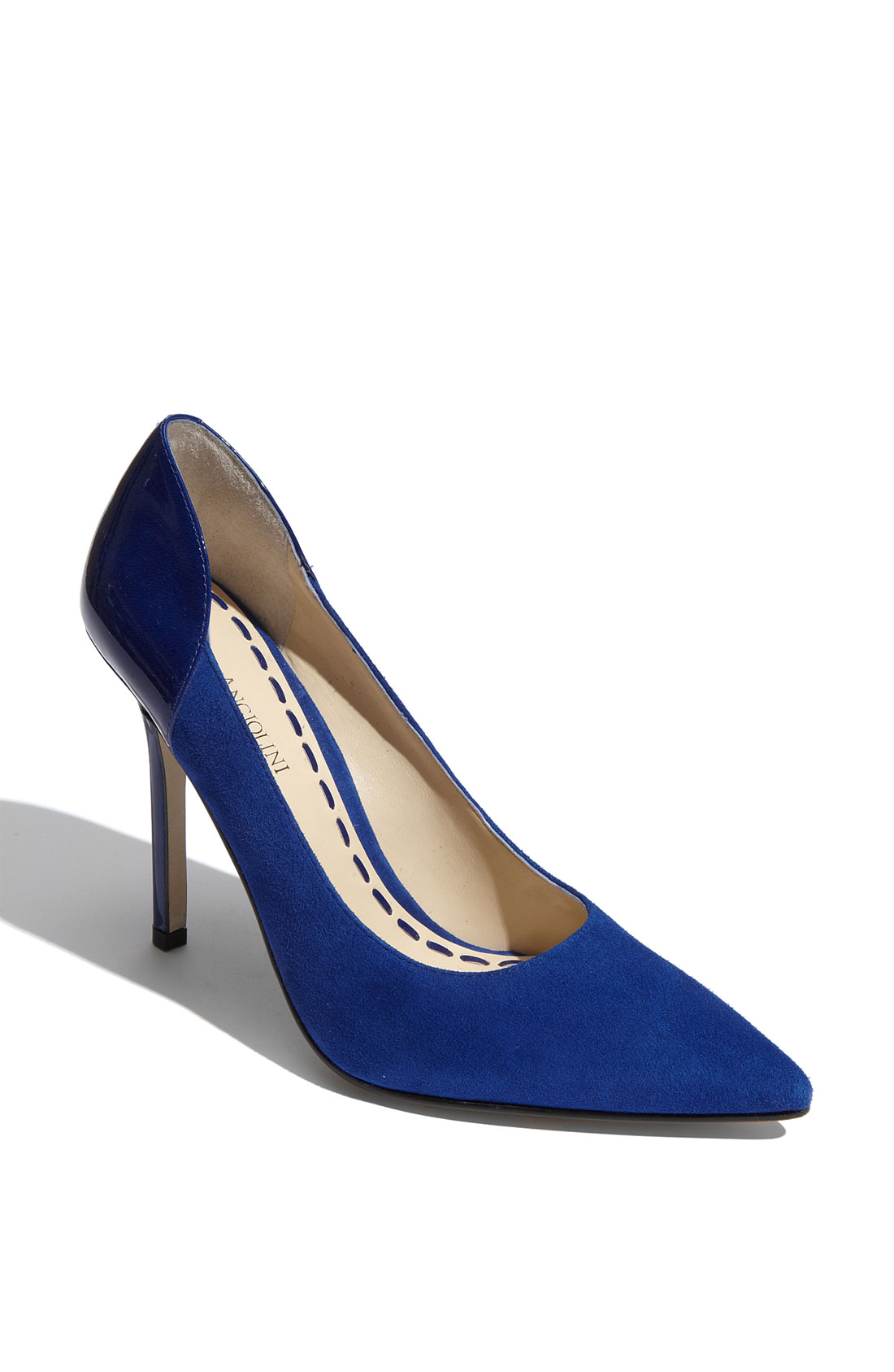 enzo angiolini blue heels