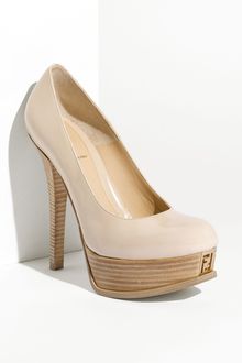 Fendi Sta Platform Pump - Lyst