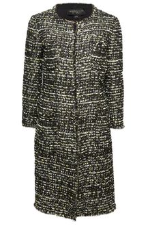 Giambattista Valli Metallic Tweed Coat - Lyst