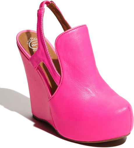 Jeffrey Campbell Darian Sandal in Pink (fuchsia neon) - Lyst
