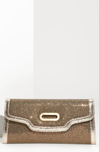  Tilsa Glitter Fabric Clutch 
