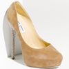 Jimmy Choo Esam Crystal Heel Platform Pump in Beige (nude) - Lyst