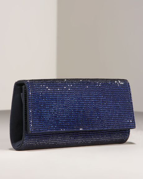 Judith Leiber Ritz Fizz Clutch, Dark Indigo in Blue (indigo) - Lyst