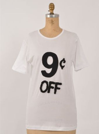 J.W. Anderson Nine Cents Tee By J.w.anderson - Lyst