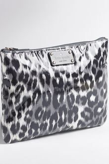 Kate Spade Large Flat Cosmetic Pouch - Lyst