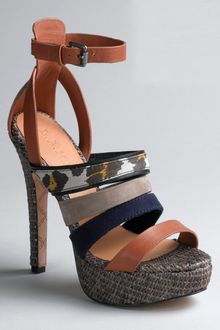 L.a.m.b. Eben Strappy Stiletto Sandals - Lyst
