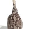 Michael By Michael Kors Jenna Python Embossed Tote in Animal (dark sand) - Lyst