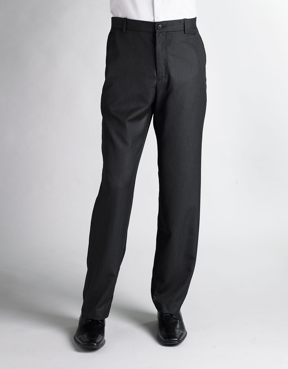 Perry Ellis Pinstripe Dress Pants in Black for Men Lyst